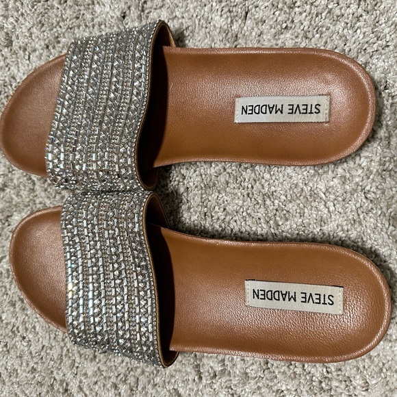 Steve Madden used dazzle sandals size 7 - Picture 2 of 4
